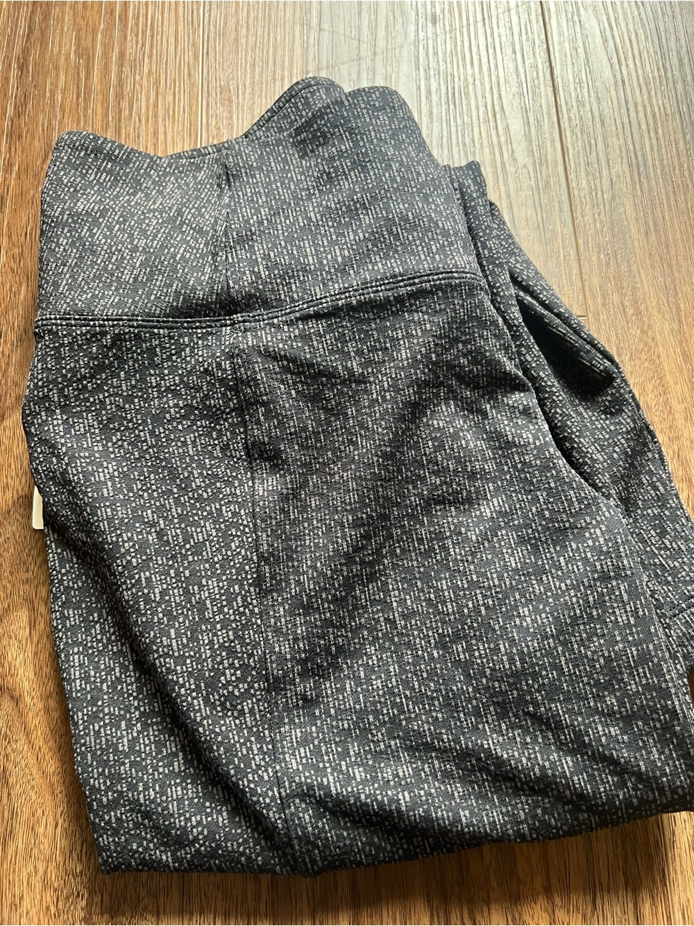 Athleta Black Heather Performance Leggings